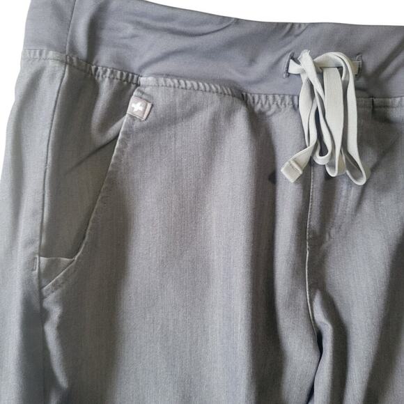 FIGS Zamora Jogger Scrub Pants Women's Small Graphite Gray 6-Pocket Activewear - Picture 7 of 11